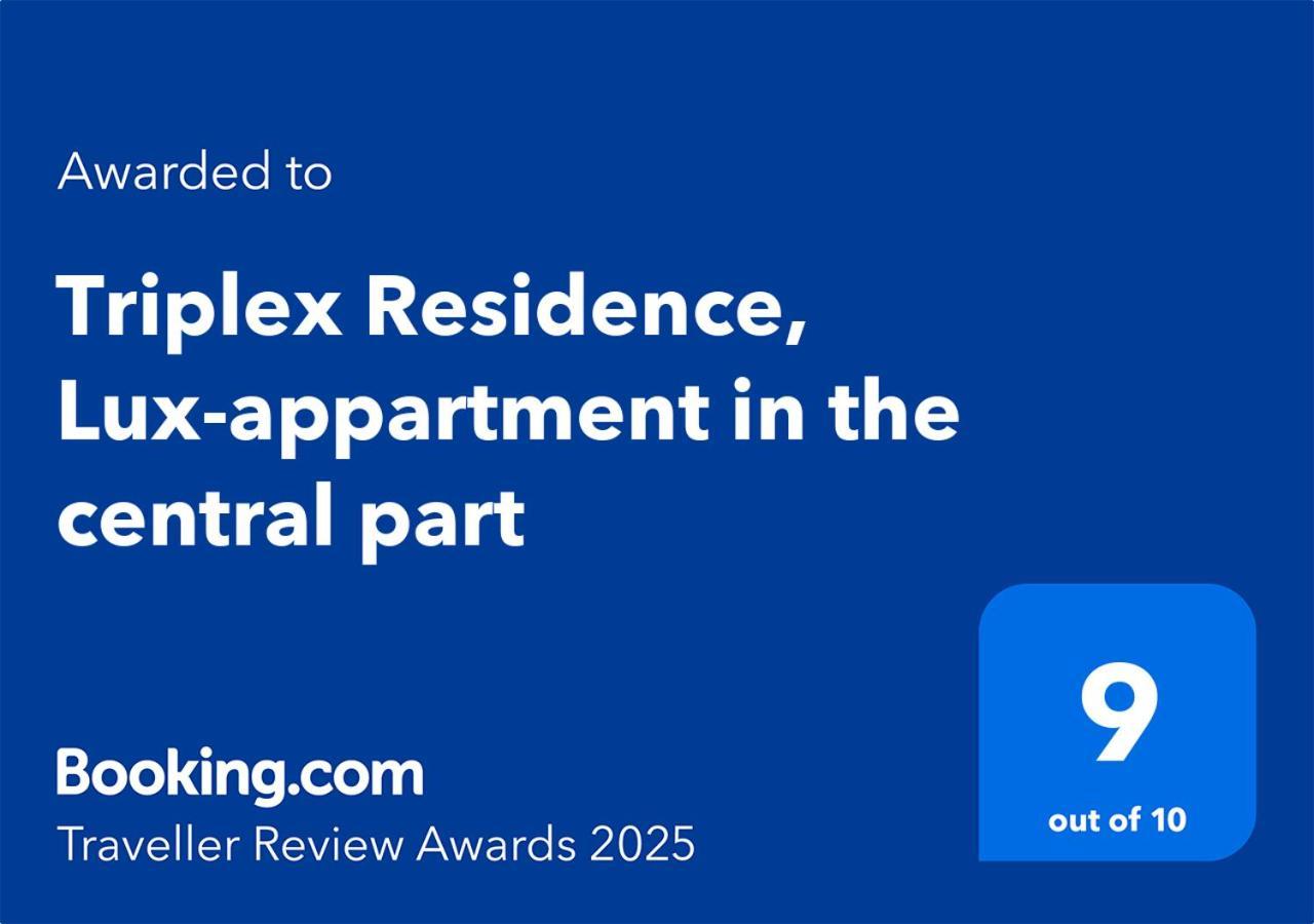 Triplex Residence, Lux-Appartment In The Central Part การ์โลวีวารี ภายนอก รูปภาพ